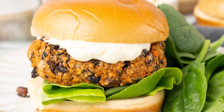 Chipotle Black Bean Burgers (Vegan)
