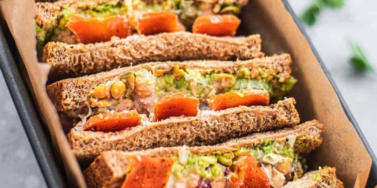 Vegan Chickpea Salad Sandwich (No Mayo!)