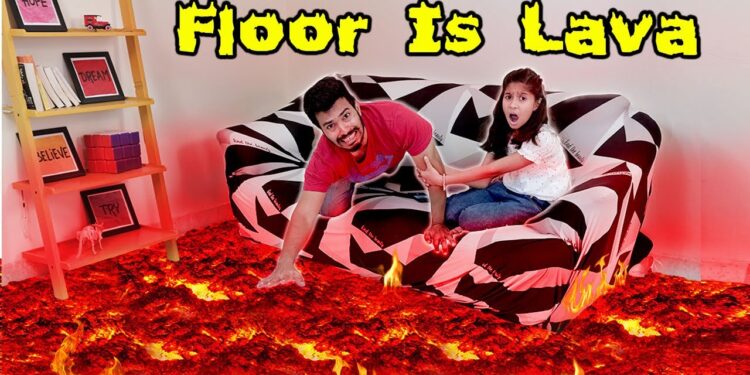 Floor Is Lava | Funny Video | Pari's Lifestyle