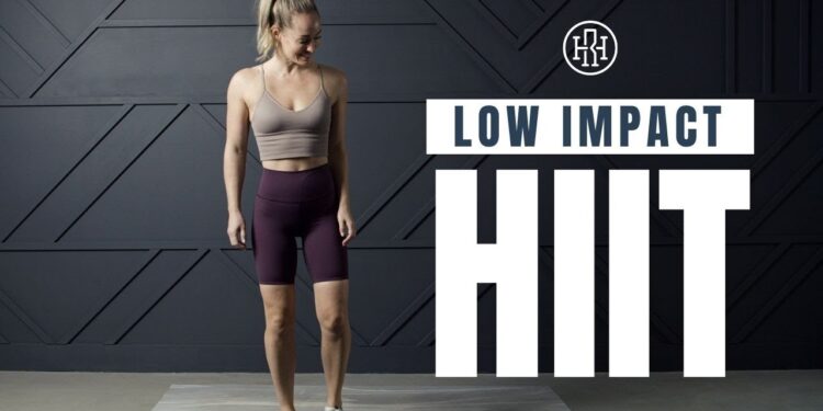 Powerful Low Impact HIIT Workout (No Equipment)