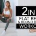 2 in 1 – FLAT BELLY & ROUND BOOTY WORKOUT  // No Equipment | Pamela Reif