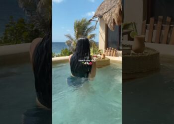 Day in my life in Tulum🌴🐚 #dayinmylife #beachvibes #beachday #vlog #aesthetic #skincare #lifestyle