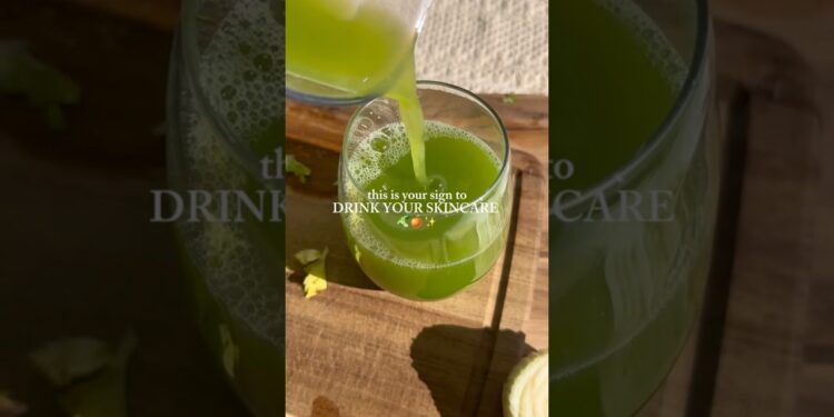 Drink your skincare: 5 juice recipes good for skin