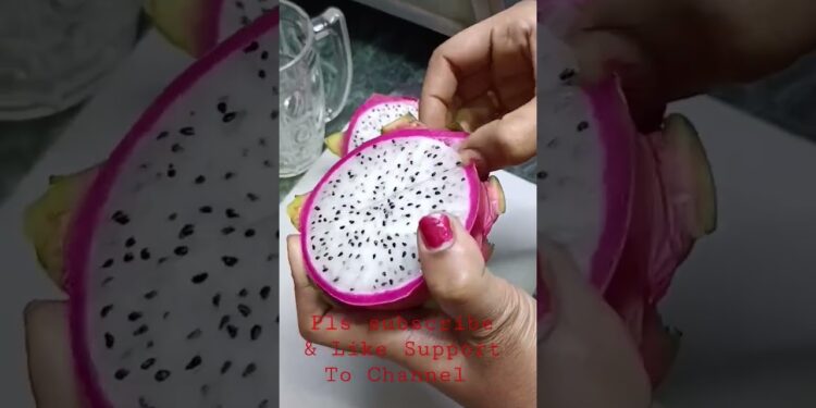 Dragon Fruit Juice 🥤 Healthy Drink #Juice