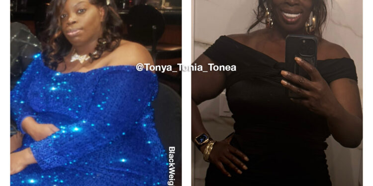 Tonya lost 70 pounds – Black Weight Loss Success