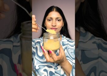 homemade collagen boost powder #Young smooth skin #glowingskin #healthy drink  #shorts #ytshorts #