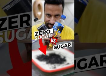 Zero Sugar Vs Normal Cold Drinks #scienceexperiment #science #ashusir #experiment #health #shorts