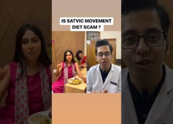 Satvic Movement Diet Review | Dt.Bhawesh | #diettubeindia #dietitian #satvicmovement #shorts