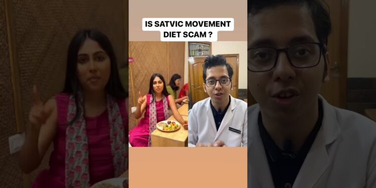 Satvic Movement Diet Review | Dt.Bhawesh | #diettubeindia #dietitian #satvicmovement #shorts