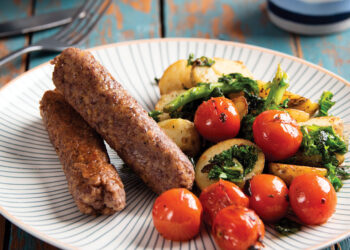 Vegan Soy and Bean Sausages