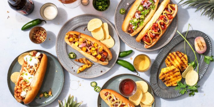 BBQ Carrot Dogs for July 4th Celebration
