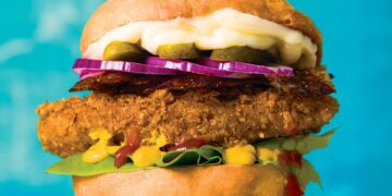 Vegan Southern Fried Chicken Burger