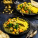 Vegan Vegetable Korma with Pilaf Rice